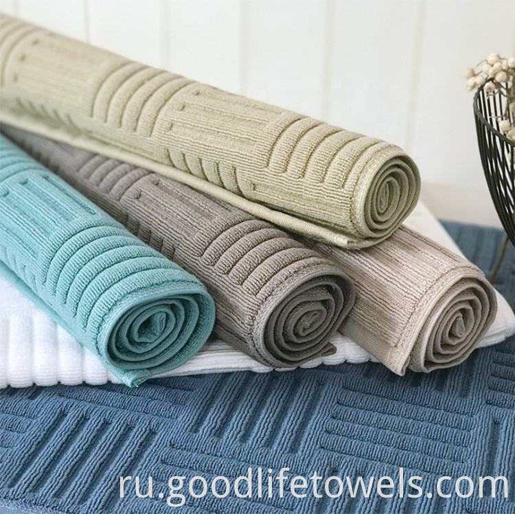 Hotel Cotton Thick Towel Doormat Bath Mats